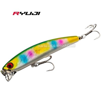Плаващ воблер Ryuji Komodo 90F, 9 см, 13 г, цвят Rainbow