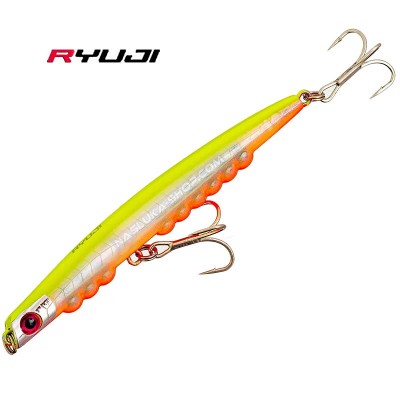 Потъващ воблер Ryuji Montero 95S, 9.5 см, 12.5 г, цвят Chart Black UV