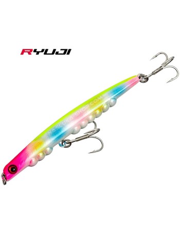 Потъващ воблер Ryuji Montero 95S, 9.5 см, 12.5 г, цвят Rainbow UV