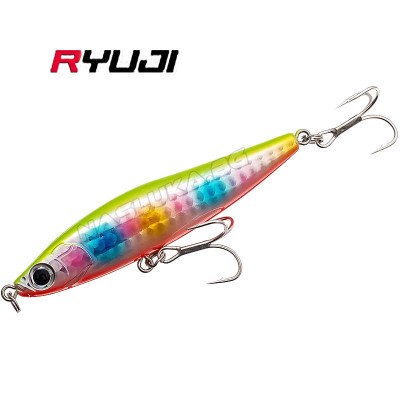 Потъващ воблер Ryuji Sea Walker 8 см, 19.5 г, цвят Fuyajo