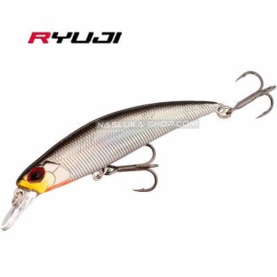 Потъващ воблер Ryuji S-50, 5 см, 4.5 г, цвят Flash