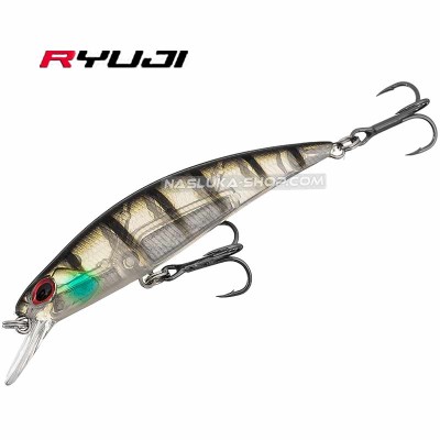 Потъващ воблер Ryuji S-50, 5 см, 4.5 г, цвят Ghost