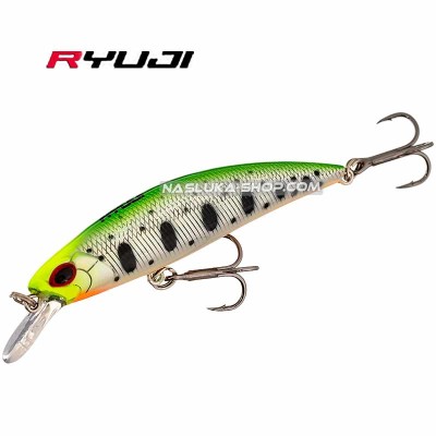 Потъващ воблер Ryuji S-70, 7 см, 9 г, цвят UV Trout
