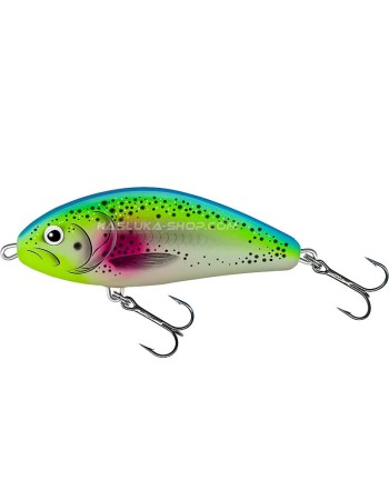 Воблер Salmo Fatso, плаващ, 10 см, 48 г, цвят FTR