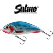 Потъващ воблер Salmo Fatso, цвят BLA