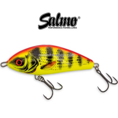 Потъващ воблер Salmo Fatso, цвят BRP