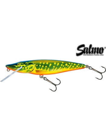 Плаващ воблер Salmo Pike DR 11 см, 16 г, цвят HPE