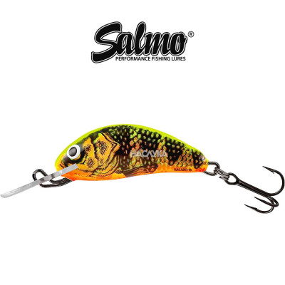 Плаващ воблер Salmo Hornet 35 мм, 2.2 г, цвят GFP
