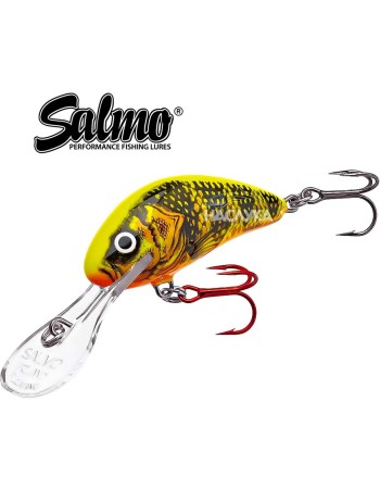 Плаващ воблер Salmo Hornet, цвят RIP