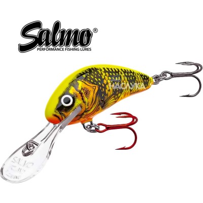 Плаващ воблер Salmo Hornet, цвят RIP