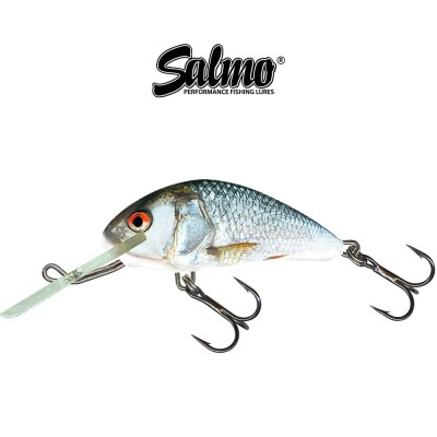 Потъващ воблер Salmo Hornet, цвят RDE