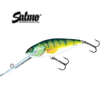 Дълбокогазещ воблер Salmo Perch Super Deep 8 см, 14 г, цвят HPH