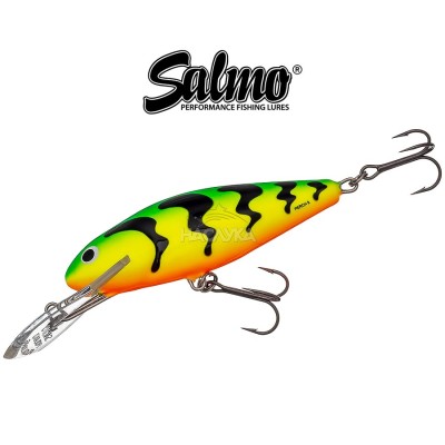 Плаващ воблер Salmo Perch Deep Runner, цвят GRT