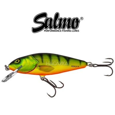 Плаващ воблер Salmo Perch 8 см, 12 г, цвят HPH