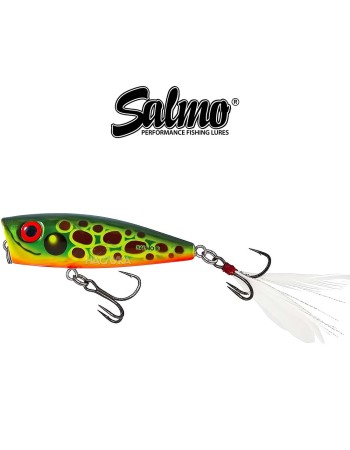 Воблер-попер Salmo Rattlin Pop, цвят Hot Toad