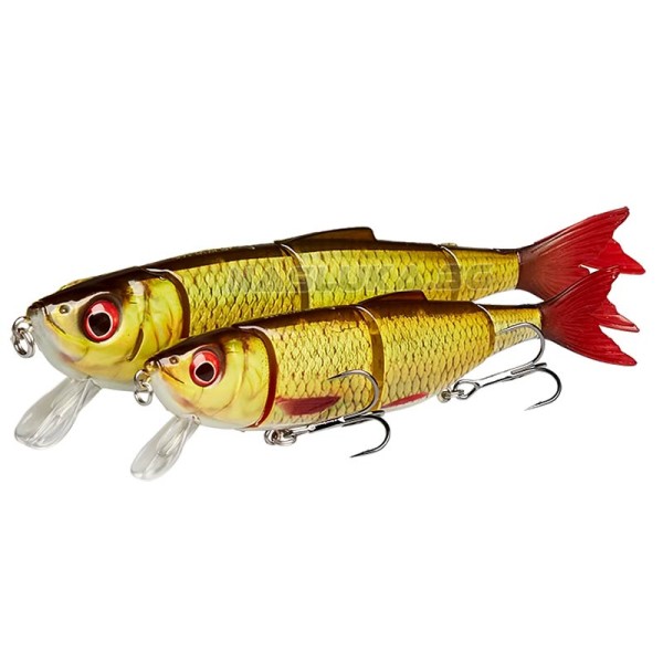 Бавноизплаващ воблер Savage Gear 3D 4Play V2 Lip Lure, 13.5 см, 18 г, 02 Roach — снимка 2