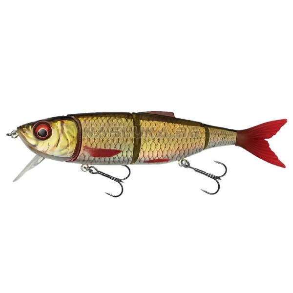 Бавноизплаващ воблер Savage Gear 3D 4Play V2 Lip Lure, 13.5 см, 18 г, 04 Rudd — снимка 1