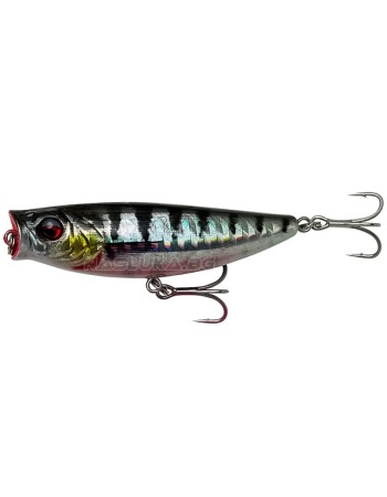 Повърхностна примамка Savage Gear 3D Minnow Pop Walker 8 см, 15.5 г, F, Barracuda