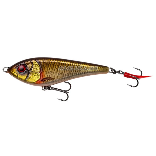 Бавнопотъващ джърк воблер Savage Gear Deviator Swim 10.5 см, 35 г, Dirty Roach — снимка 1