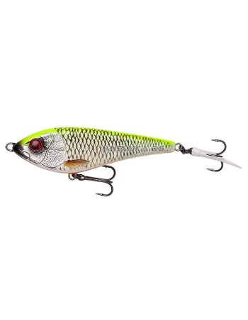 Бавнопотъващ джърк воблер Savage Gear Deviator Swim 12.5 см, 50 г, Lemon Roach