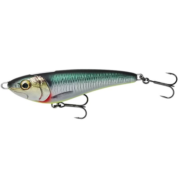 Бавнопотъващ джърк Savage Gear Freestyler V2, 11 см, 28 г, Green Silver — снимка 1
