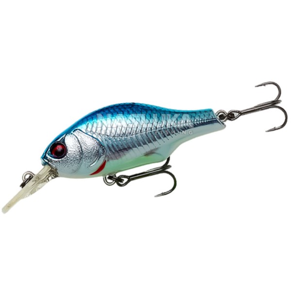 Плаващ воблер SG Gravity Crank MR, цвят Floating Blue Chrome — снимка 1