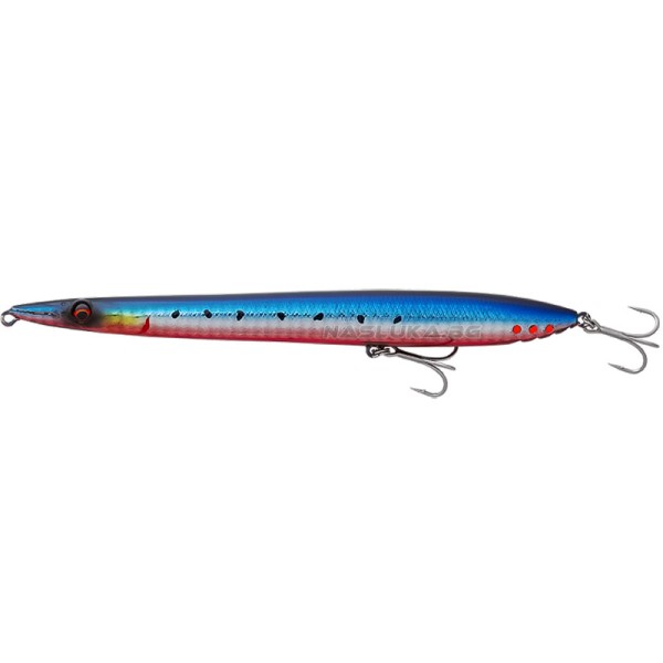 Морски воблер-уолкър Savage Gear Surf Walker 2.0 S 15.5 см, 26.5 г, Red Belly Sardine — снимка 1