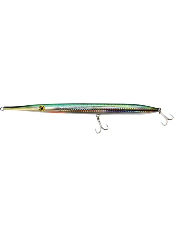 Воблер за морски риболов Sea Buzz Crazy Garfish 23 см, 30 г, цвят GSR