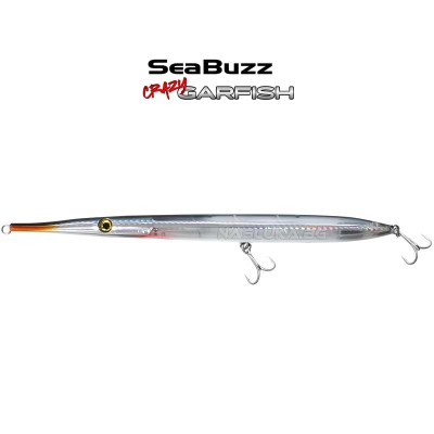 Воблер за морски риболов Sea Buzz Crazy Garfish, цвят GNL