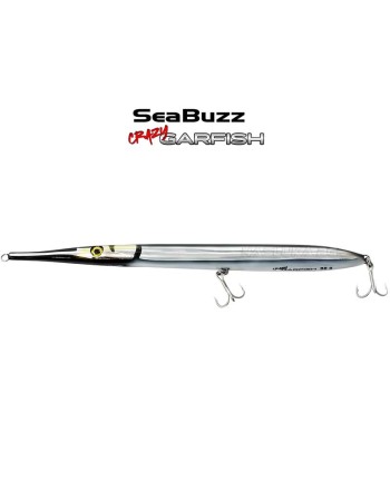 Воблер за морски риболов Sea Buzz Crazy Garfish, цвят GZN