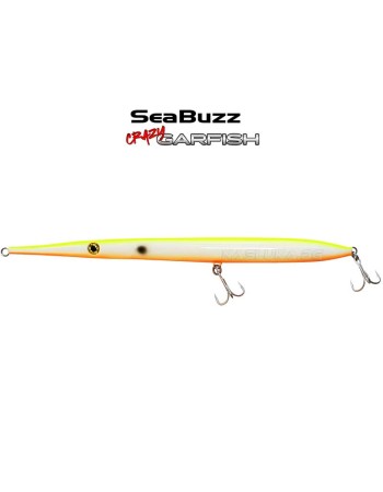 Воблер за морски риболов Sea Buzz Crazy Garfish, цвят PCT