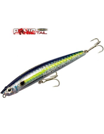 Воблер за морски риболов Sea Buzz Panic Tail, цвят BMU