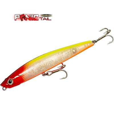Воблер за морски риболов Sea Buzz Panic Tail, цвят CLN