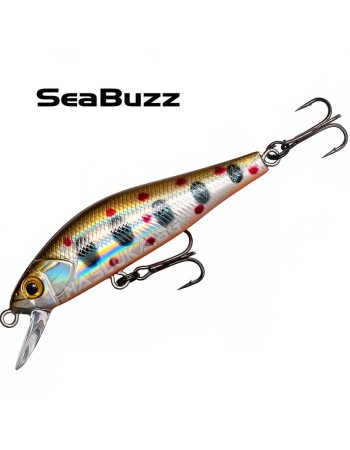 Воблер за пъстърва, кефал и костур Sea Buzz TJ Minnow, цвят HSTR