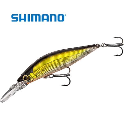 Плаващ воблер Shimano Cardiff Monster Limited Flügel 7 см, 7.8 г, Black Gold