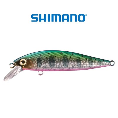 Потъващ воблер Shimano Cardiff Stream Flat HS 5 см, 4.5 г, Blue Pink