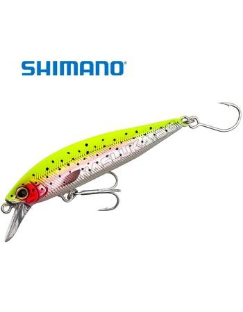Потъващ воблер Shimano Cardiff Stream Flat ES 6.5 см, 9.2 г, Rainbow