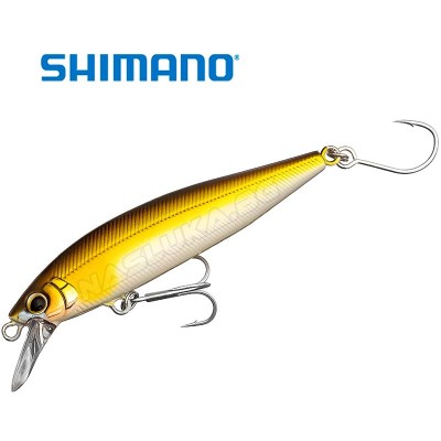 Потъващ воблер Shimano Cardiff Stream Flat ES 6.5 см, 9.2 г, Pearl Ayu