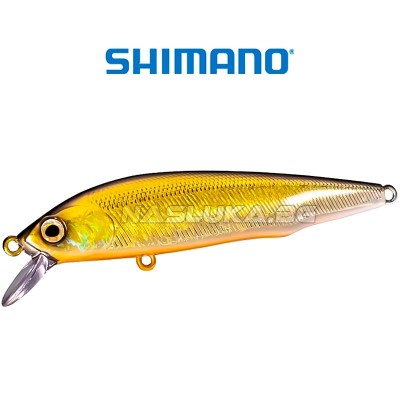 Плаващ воблер Shimano Flügel Flat 7 см, 5 г, Gold Shine