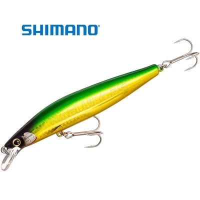 Плаващ воблер Shimano ML Bullet 9.3 см, 10 г, цвят Green Gold