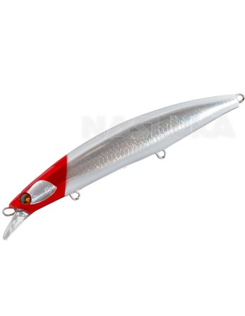 Потъващ морски воблер Shimano Nessa Hirame Minnow III Jet Boost 12.5 см, 25 г, цвят 011RH