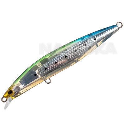 Потъващ воблер Shimano Exsence Strong Assassin Flash Boost 12.5 см, 27 г, цвят 006F