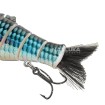 Сет от 4 бр. воблери за щука и сом Sokudo Bull Shad 10 см, 16 г