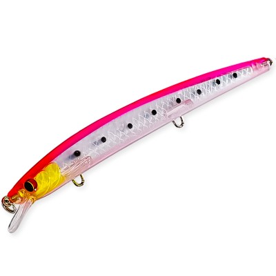 Морски плаващ воблер Sokudo Everest 13.5 см, 14.5 г, цвят Pink
