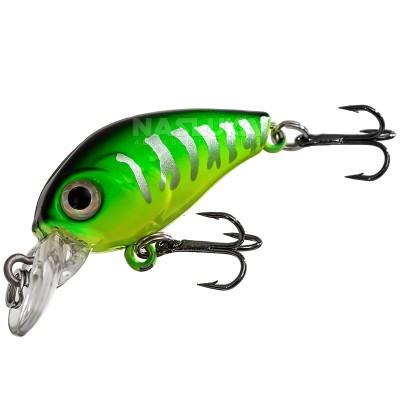 Плаващ воблер за кефал и пъстърва Sokudo Fantom Max 4.5 см, 3.7 г, цвят GRS