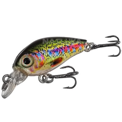 Плаващ воблер за кефал и пъстърва Sokudo Fantom Max 4.5 см, 3.7 г, цвят TRT