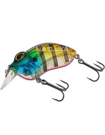 Плаващ воблер Sokudo Rattle Crank 6 см, 14 г, цвят ZBR