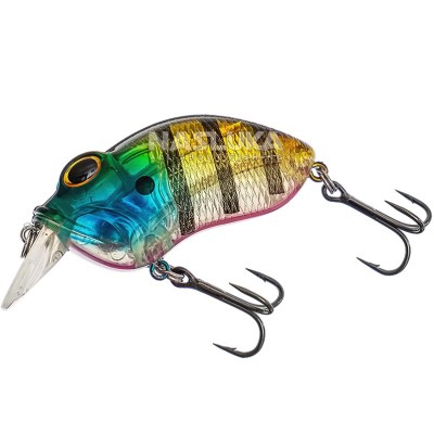 Плаващ воблер Sokudo Rattle Crank 6 см, 14 г, цвят ZBR