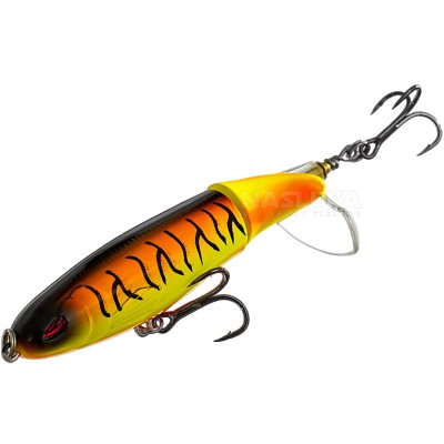 Повърхностен воблер с пропелер Sokudo Reventador 10 см, 14 г, цвят Tiger