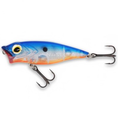 Воблер-попер Sokudo Z-Pop 6.5 см, 7.5 г, цвят BSO